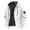 White, variant on Mens Warm Winter Jacket Large Sizes Jacket With Hood Zip Thermal Windproof Thick Hooded Jacket Clothes
