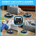 thumbnail image 2 of JIhuahe Robot Vacuum and Mop, 2-in-1 Automatic Sweeping and Mopping, Scheduled Cleaning, Low Profile, for Hard Floors and carpets, 2 of 7