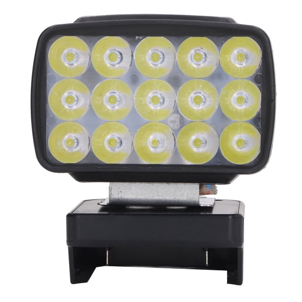 Luz de trabajo LED ANGGREK batería de litio 15V-21V 8W protección contra bajo voltaje