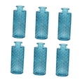 thumbnail image 2 of 6 jarrones de vidrio con forma de capullo para arreglos florales, portátiles, minimalistas, mini flores Azul cielo, 2 of 8