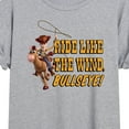 thumbnail image 3 of Toy Story - Ride Like The Wind - Juniors Ideal Flowy Muscle T-Shirt, 3 of 5