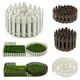 thumbnail image 5 of Cerca de madera en miniatura Inteprter para jardín y patio Blanco 100 x 3 cm, 5 of 6