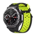 thumbnail image 1 of 2-Tone Silicone Watch Strap: Breathable, Adjustable Buckle, Universal Connector, for Watch, 1 of 4
