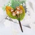 thumbnail image 3 of Decorative Christmas Berry,100pcs Artificial Golden Holly Decorative Berry Artificial Berry Advanced Technology, 3 of 7