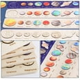 thumbnail image 4 of Milisten 1 Set of Solar System Puzzle Planet Matching Puzzle Solar System for Kids Educational Planet Cognition Puzzle, 4 of 5