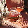 thumbnail image 5 of Twine Island Stemless Wine Glasses with Seagrass Wrap Covers, 16oz Set of 2, 5 of 8