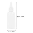 thumbnail image 2 of SEWACC 20Pcs Plastic Squeeze Bottle with Nozzle Tip Transparent 30ML 60ML for General Users in Camping, 2 of 8
