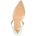 thumbnail image 6 of Journee Womens Maevali Mules Mid Stiletto Pointed Toe Pumps, 6 of 10