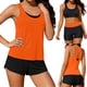 thumbnail image 1 of Trajes de baño para mujer, moda de primavera para mujer, conjunto de bikini de color liso, trajes de baño para mujer, trajes de baño para mujer, traje de baño para mujer, trajes de baño de moda de pla, 1 of 9