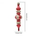 thumbnail image 4 of pstuiky Adorno navideño colgante de calabaza pequeña roja y dorada (3 unidades) para árbol de Navidad - Accesorio decorativo para eventos navideños, 4 of 9