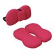 thumbnail image 1 of Cojín de asiento con almohada para la espalda Cojín para silla de escritorio Cojín para la cadera Silla de computadora Rojo, 1 of 9