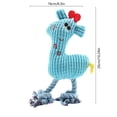 thumbnail image 2 of Squeaker Dog Toys for Aggressive Chewers Indestructible Dog Chew Toys for Dogs Dogs Squeaky Toys Chew Toys for Teething Stuffed Animal Toy for Small Medium Dogs, 2 of 7