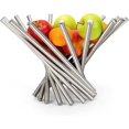 thumbnail image 1 of Lishi Panier à Fruits Pliable en Acier Inoxydable Argenté, 1 of 5