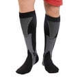 thumbnail image 1 of Men Women Sport Soccer SocksLeg Support Stretch Compression Socks Below Knee Socks  Multi colors  Multi sizes, 1 of 8