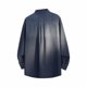 thumbnail image 3 of Blusa y camisa de manga larga con cuello vuelto para hombre, color liso, con botones y cuello vuelto, cárdigan de manga larga, blusa de poliéster para hombre, 3 of 3
