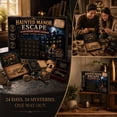 thumbnail image 5 of 24-Day Mystery Adventure Advent Calendar, Christmas Escape Room Game with Interactive Story Themes, Open A New Discovery Every Day Family Cooperative Game Countdown Gift for Family & Adults, 5 of 6