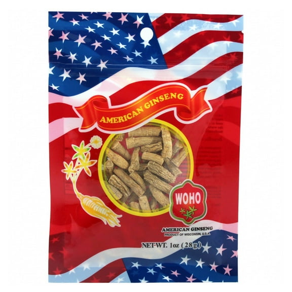 WOHO American Ginseng #122.1 Prong Medium 1oz Bag