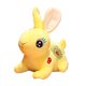 thumbnail image 3 of Conejito de peluche tradicional chino de Año Nuevo 2023, simulación de animal de peluche, nuevo Amarillo 15cm, 3 of 9
