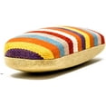 thumbnail image 4 of Hard Eyeglass Case, Glasses Holder For Women, Men, Girls, Boys- Colorful Stripes, Peacock, 4 of 9