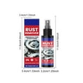 thumbnail image 3 of Heavy-Duty Rust Remover Spray for Cars, Tools, and Metal - 50ml Penetrating Formula for Bolts, Chains & Machinery Without Scraping, 3 of 9