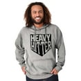 thumbnail image 4 of Heavy Hitter Baseball Fanatic Sports Hoodie Hooded Sweatshirt Men Brisco Brands M, 4 of 6
