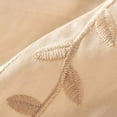 thumbnail image 5 of KALE Linen Shirts for Women 3/4 Sleeve Lace Embroidery Tunic Blouse Summer Lightweight Loose Hem Chiffon Tops V Neck T Shirts Beige, 5 of 6