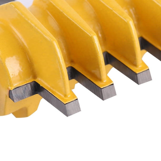 1/4?inch diámetro de corte reversible dedo Glue Joint Router Bit vástago de 1/10.2?cm Reversible dedo Glue Joint Router Bit fresa madera herramienta de la carpintería Ecomeon no