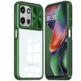 thumbnail image 3 of HD Transparent Case with Camera Privacy Cover for Motorola Moto G 2025 - Green, 3 of 3