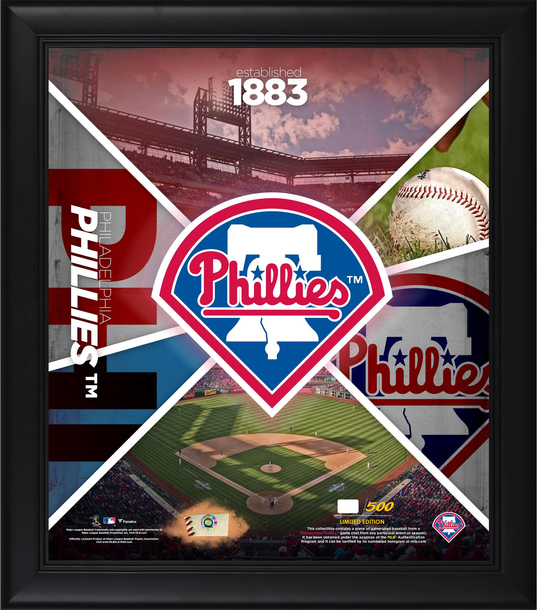 Philadelphia Phillies Framed 15 x 17 Team Impact Collage with a