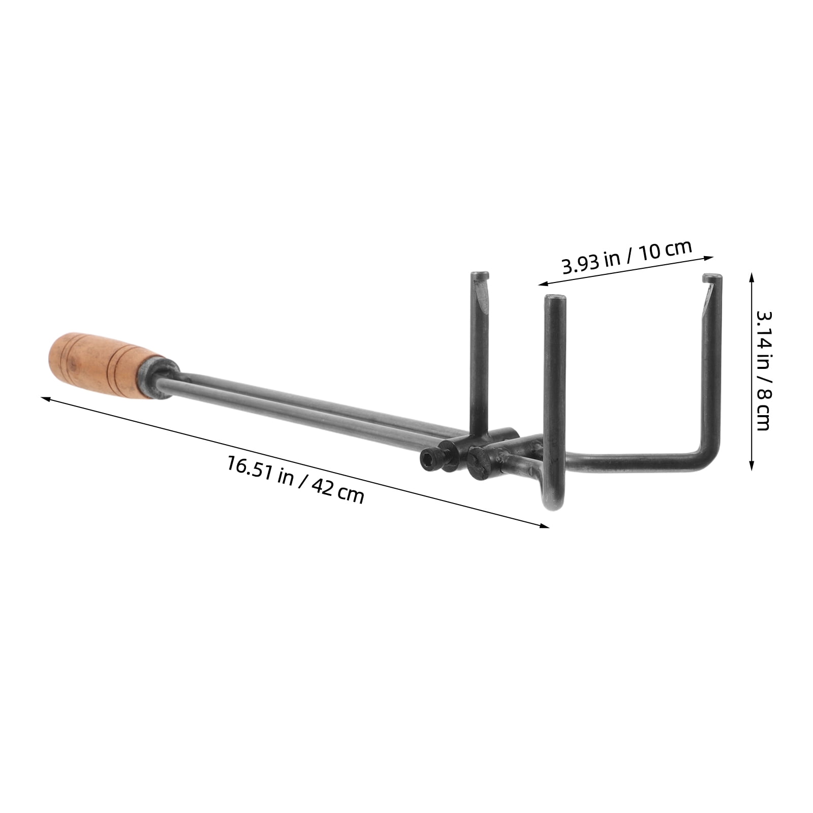 BESTYASH Metal Casting Crucible Clamp Tongs with Ergonomic Handle for Safe and Precise Metal Pouring Tools