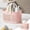 Pink, variant on Orangide Bath Storage Basket Portable, Bathroom Toiletries Organizer, Shower Caddy with Handle for Cosmetics Soap, Travel Use Lightweight