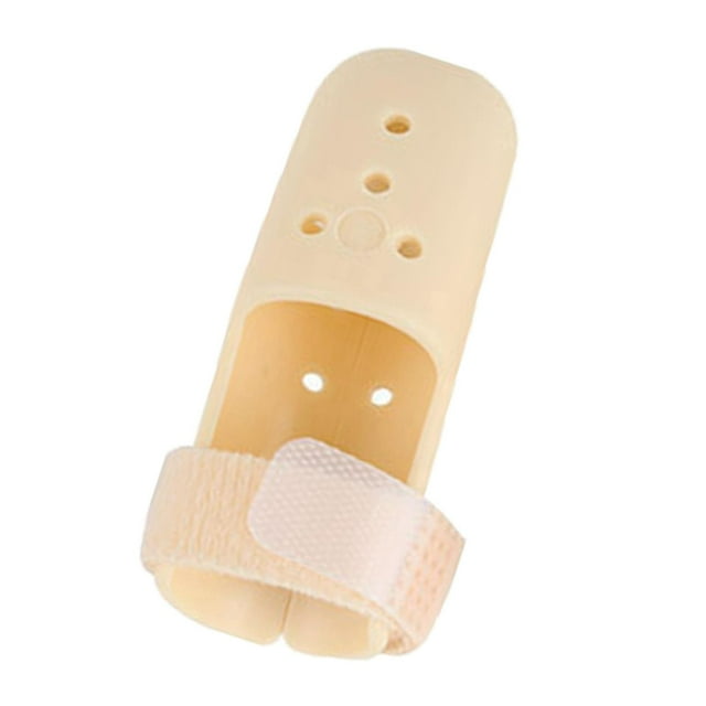 Plastic Finger Splint Brace Adjustable Finger Protector for Broken Fingers Joint 55 to 60mm Finger