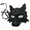 BLACK, variant on MasqStudio Black Wolf Mask Animal White Wolves Mask Masquerade Halloween Costume Cosplay Party mask