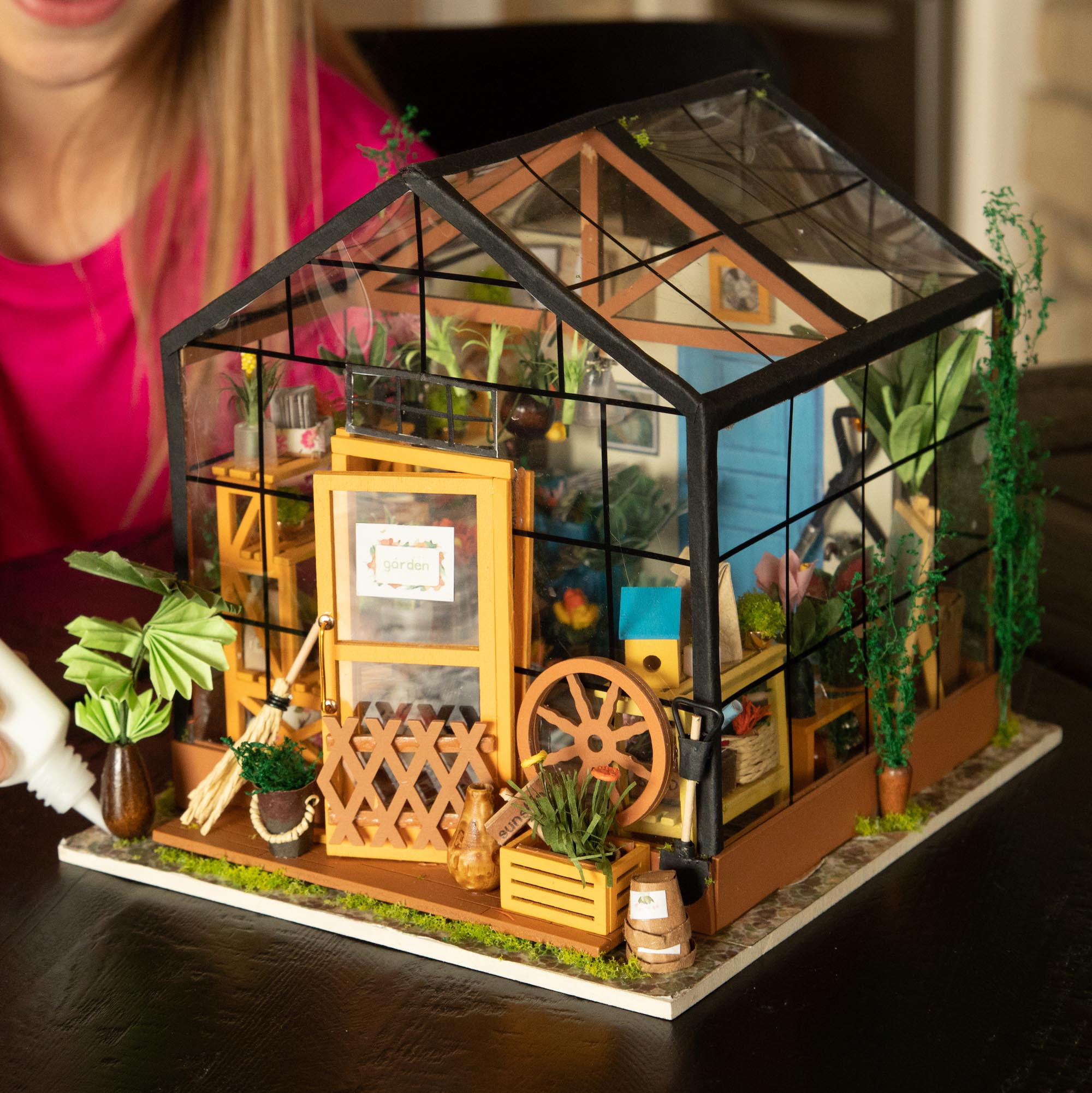 Gracies Greenhouse Fat Brain Toys DIY Miniature Model Kit 