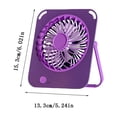 thumbnail image 3 of USB Desktop Fan High Wind Power Portable Mini Fan Quiet Personal Cooling for Office Home Travel by PALIFEUR, 3 of 8