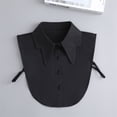 thumbnail image 6 of AJGRHE Fashion Detachable Collar Versatile Accessory For Sweaters Shirts Blouses Stylish Layering Piece Everyday Outfits Women False Dickey Half Top O One Size, 6 of 6
