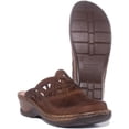thumbnail image 5 of Josef Seibel Catalonia 41 Women's Leather Closed Toe Mule Sandal In Brown Size 6, 5 of 6