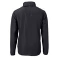 thumbnail image 3 of Men's Cutter & Buck Black Norfolk Tides Charter Eco Recycled Full-Zip Jacket, 3 of 3