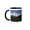 Black/White, variant on 3drose, Mt Hood, Mt Hood National Forest, Oregon, Usa - Us38 Swe0085 - Stuart Westmorland, 11oz Two-tone Black Mug