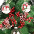 thumbnail image 3 of 20 Tiges Artificielles de Baies Rouges pour Décorations de Sapin de Noël, Artisanat, Mariage Jp, 3 of 5