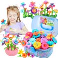 thumbnail image 1 of BEMITON Flower Building Toy Set for Girls, Mejor regalo de c BEMITON BEMITON, 1 of 2
