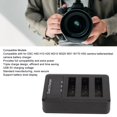 thumbnail image 4 of USB Camera Battery Charger, Safe Small Multi  Professional Power Display Triple Battery Charger 5V  for W220 for H50 for WX1, 4 of 7