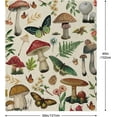 thumbnail image 2 of Mushroom Blanket Mushroom Gifts for Women Soft Cozy Fleece Flannel Mushroom Throw Blanket All-Season for Sofa Couch Cottagecore Room Decor Mushroom Blankets for Adults Teen 60"x50", 2 of 6