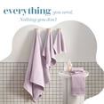 thumbnail image 3 of Martex Expression Air Sculpted 6-Piece Towel Set, Lilac, 3 of 8