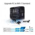 thumbnail image 2 of Adaptador PCI-E ASUS PCE-BE92BT WiFi 7 con 2 antenas Bluetooth 5.4, 2 of 9
