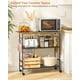 thumbnail image 3 of Carrito de Cocina TresHio con Ruedas, 3 Estantes y 6 Ganchos, 3 of 8