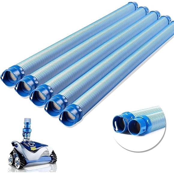 5 Pack Pool Cleaner Hose,Swimming Pool Hose for Above Ground Pool Hoses Compatible with X7 T3, T5, Mx6 Mx8 Replacement Parts,R0527700 Pool Vacuum Hose Twist Lock Replacement Kit 39 inches