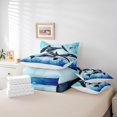 thumbnail image 4 of YST Cartoon Killer Whale 7-Piece Comforter Set, Ocean Theme, Twin, 4 of 4