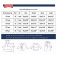 thumbnail image 3 of ATOGUTA Boys Girls Christmas Sweater Long Sleeve Drop Shoulder Pullovers Crew Neck Sweater Navy, Size 1T-8, 3 of 5