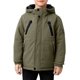 thumbnail image 2 of Parkas de manga larga, chaqueta con capucha y bolsillos para niños de tallas medianas y grandes, chaqueta tipo cárdigan., 2 of 8